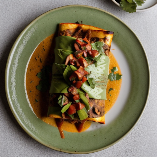 Wild Mushroom Enchiladas recipe image