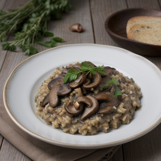 Wild Mushroom Risotto (Fine Cooking recipe image