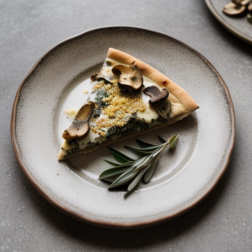 Wild Mushroom and Sage Pizza recipe image