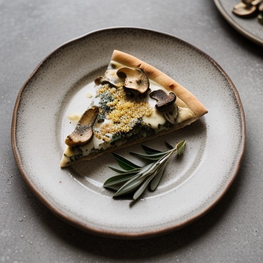 Wild Mushroom and Sage Pizza recipe image