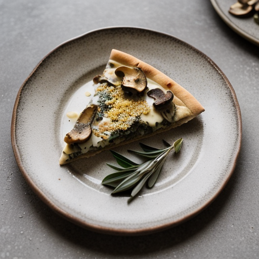 Wild Mushroom and Sage Pizza recipe image