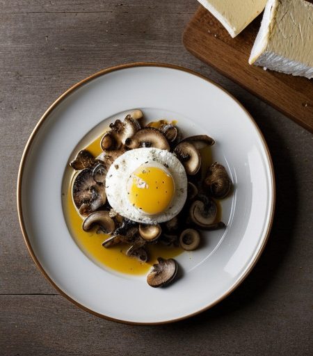 Wild Mushroom and Smoked Mozzarella recipe image