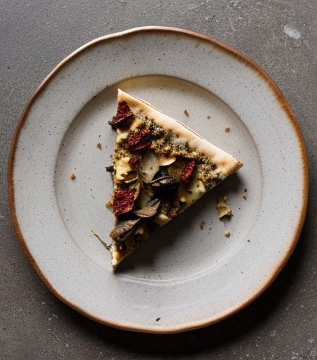 Wild Mushroom/Olive/Sun-Dried Tomato Pizza recipe image