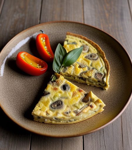 Wild 'N Wilted Frittata (Open-Face Italian O recipe image