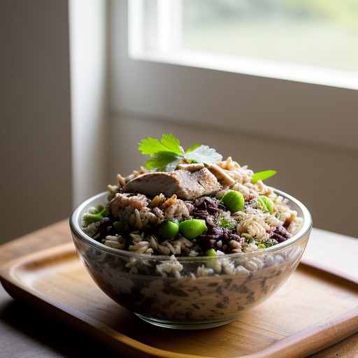 Wild Pecan Rice Salad With Chicken recipe image