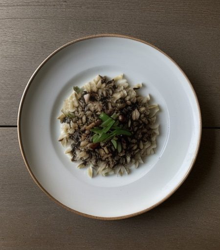 Wild Rice Amandine en Casserole recipe image