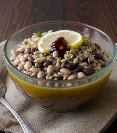 Wild Rice Bean Salad recipe image