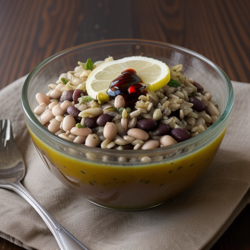 Wild Rice Bean Salad recipe image