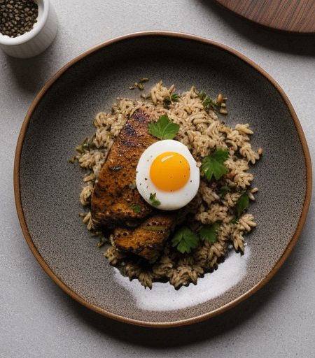 Wild Rice & Bulgar Pilaf recipe image
