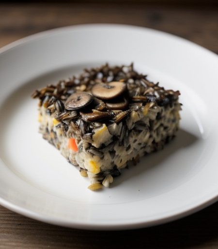 Wild Rice Casserole (Cox recipe image