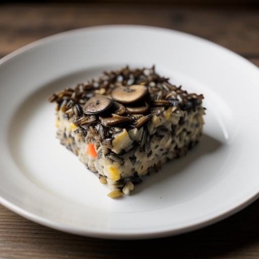Wild Rice Casserole (Cox recipe image