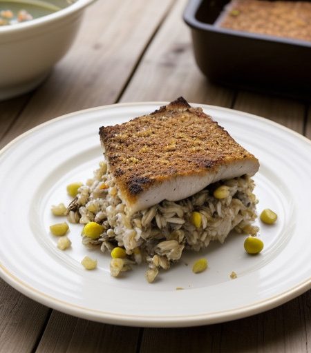 Wild Rice & Chicken Casserole recipe image