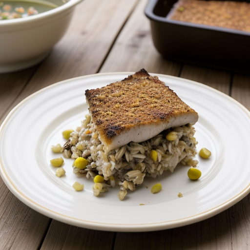 Wild Rice & Chicken Casserole recipe image