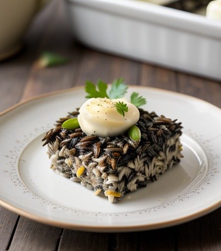 Wild Rice Harvest Casserole recipe image