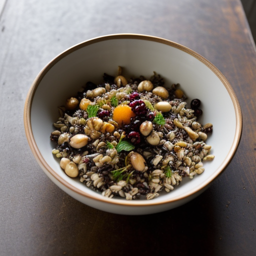 Wild Rice & Hazelnut Salad recipe image