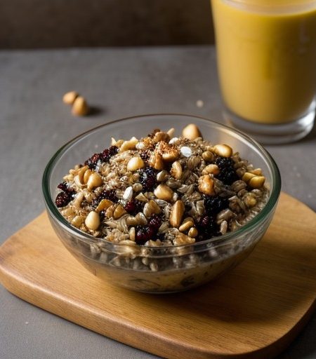 Wild Rice & Hazlenut Salad recipe image