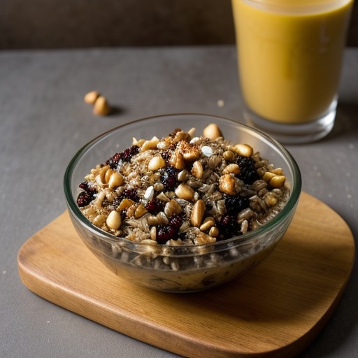 Wild Rice & Hazlenut Salad recipe image