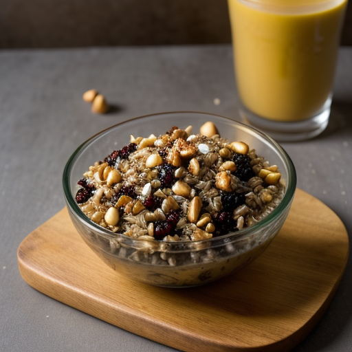 Wild Rice & Hazlenut Salad recipe image