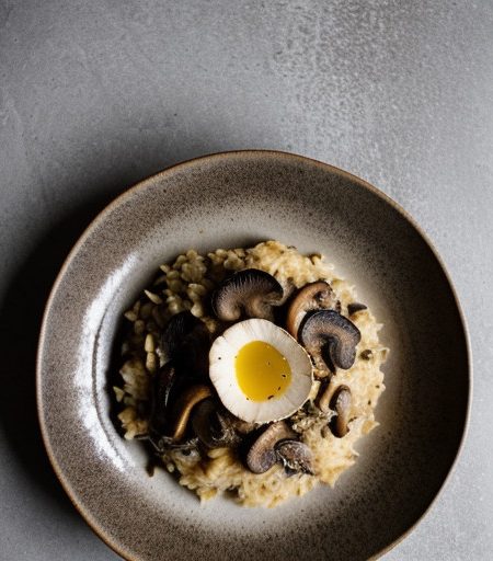 Wild Rice~ Mushroom & Squash Risotto recipe image