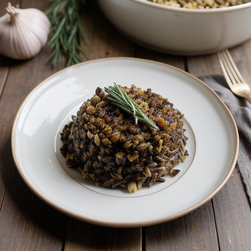 Wild Rice-Pine Nut Stuffing recipe image
