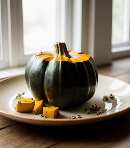 Wild Rice-Stuffed Winter Squash recipe image