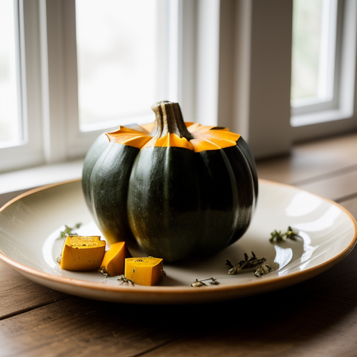 Wild Rice-Stuffed Winter Squash recipe image