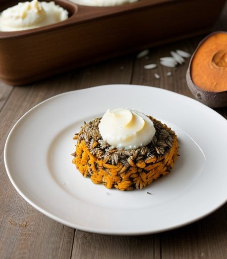 Wild Rice & Sweet Potatoes Quick Lunch  recipe image