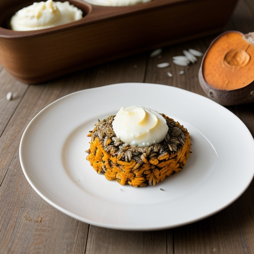 Wild Rice & Sweet Potatoes Quick Lunch  recipe image