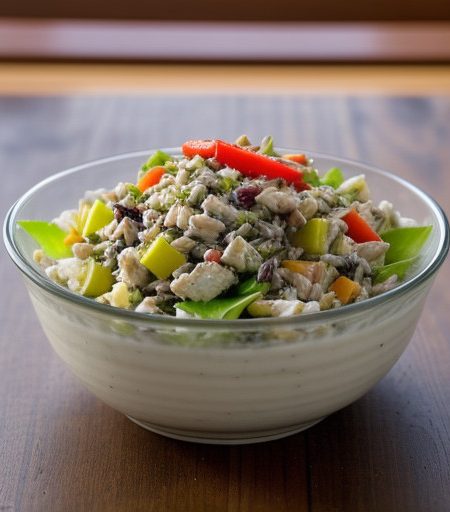 Wild Rice-Turkey Salad recipe image