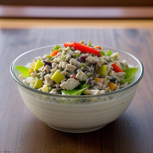 Wild Rice-Turkey Salad recipe image