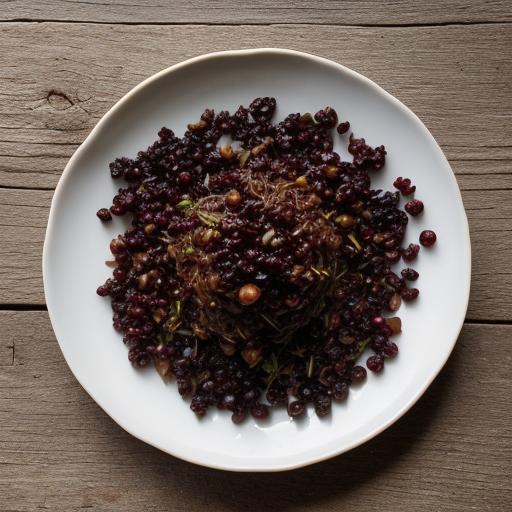Wild Rice With Chestnuts recipe image