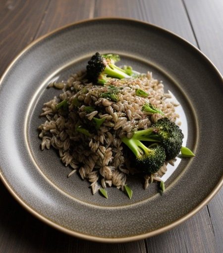 Wild Rice and Broccoli recipe image