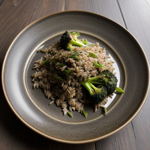 Wild Rice and Broccoli recipe image