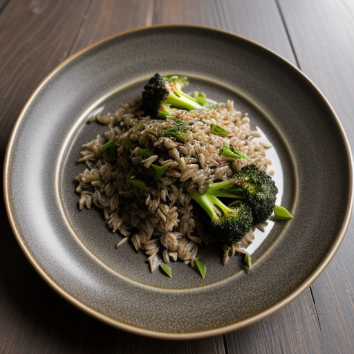 Wild Rice and Broccoli recipe image