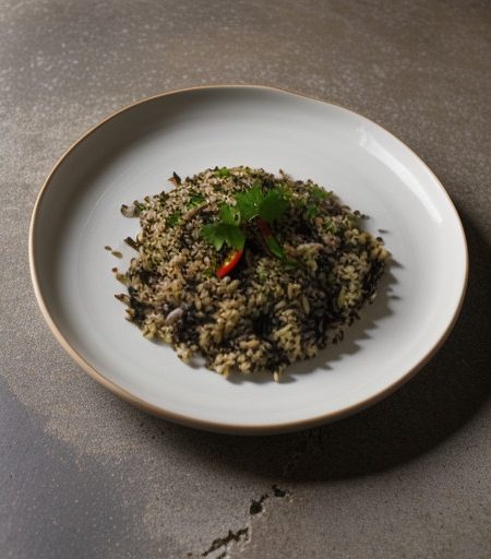 Wild Rice and Bulgar Pilaf recipe image
