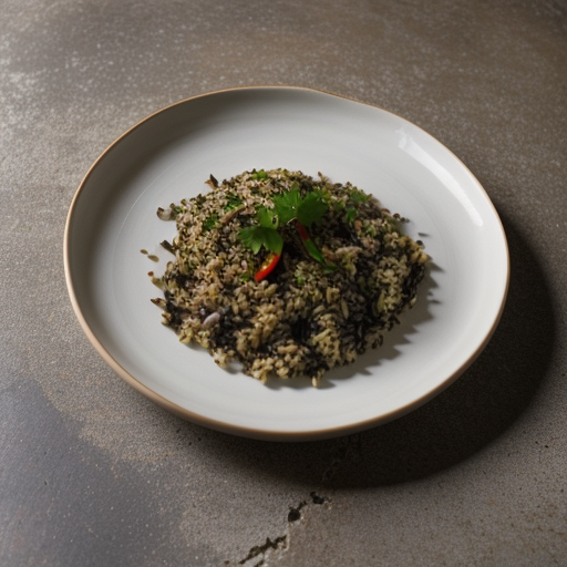 Wild Rice and Bulgar Pilaf recipe image