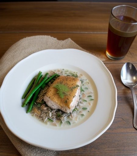 Wild Rice and Chicken Casserole recipe image