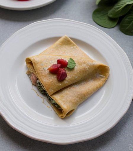Wild Salmon Crepes recipe image