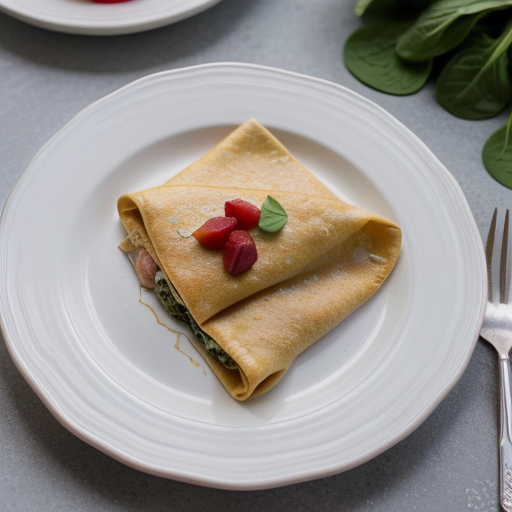 Wild Salmon Crepes recipe image