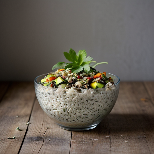 Wild Zucchini Rice Salad recipe image