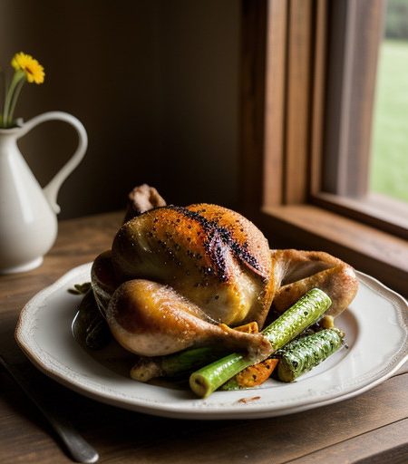 William Baker's Sunday Roast Chicken - Country Living recipe image