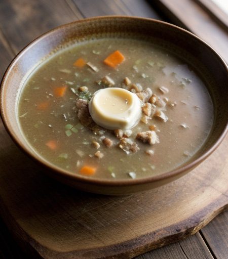 Williamsburg Turkey Soup - Sl~ 11/90 recipe image