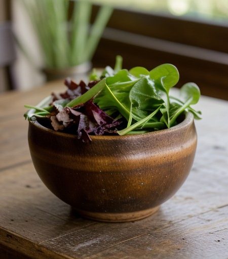Wilted Greens Salad - Country Living recipe image