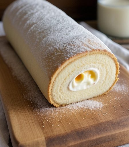 Wine Cream Roll recipe image