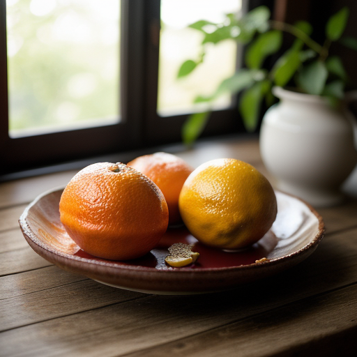 Wine Glazed Oranges recipe image