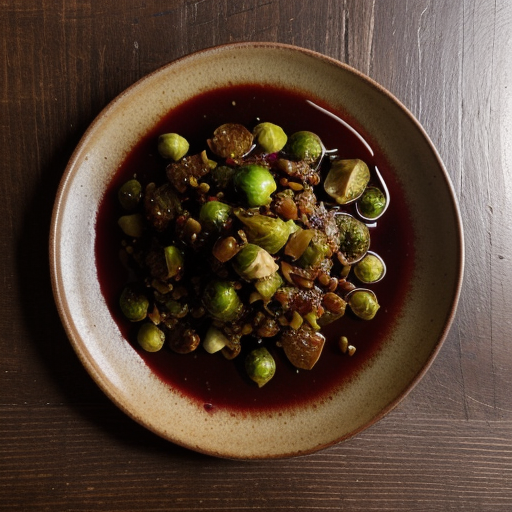 Wine & Honey Glazed Sprouts recipe image