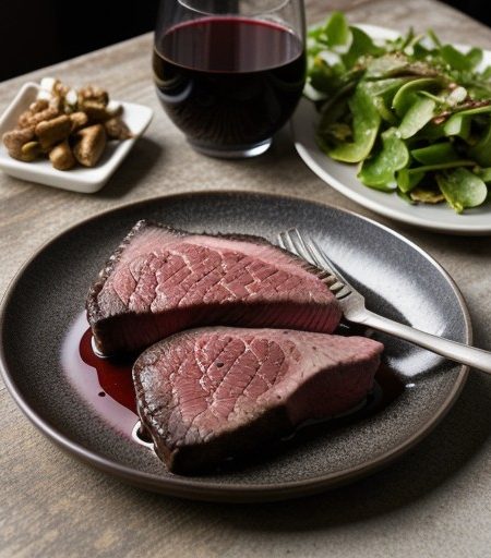 Wine Marinade for Steaks recipe image