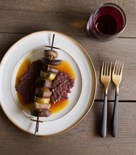 Wine Marinated Kabobs recipe image