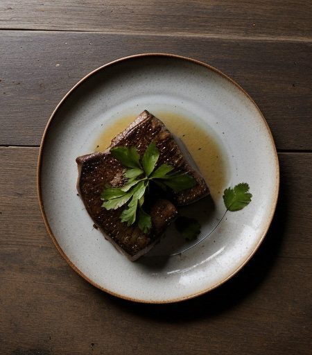 Wine-Mushroom Pork Steaks recipe image