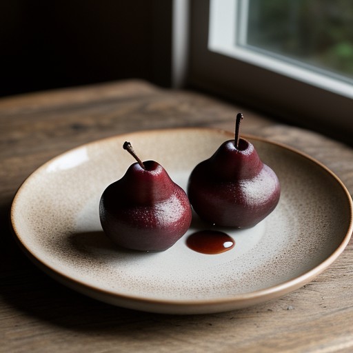 Wine-Poached Pears recipe image